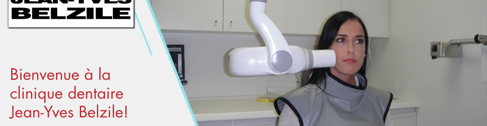 Bienvenue à la clinique dentaire Jean-Yves Belzile! - Patiente faisant des radiographies